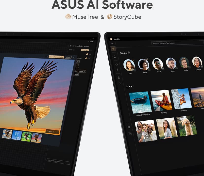 ASUS ProArt PX13 - (Kuppvare klasse 2) AMD Ryzen AI 9 32GB 1000GB RTX 4070 13.3"