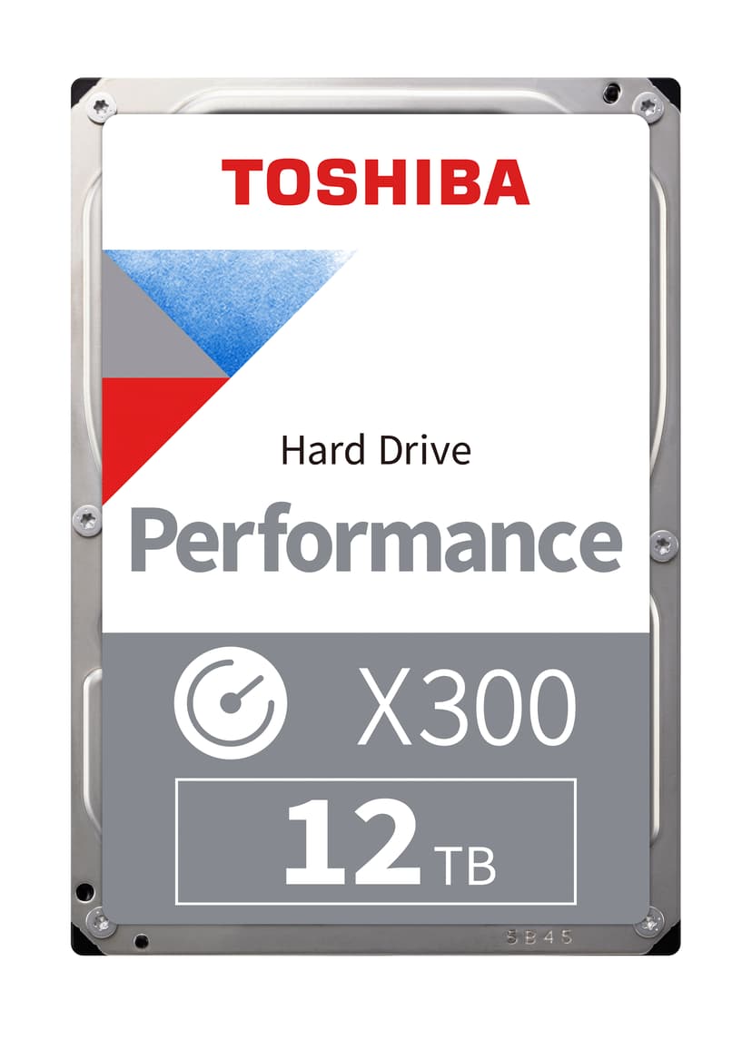Toshiba X300 12TB BULK 3.5" 7200r/min SATA Harddisk