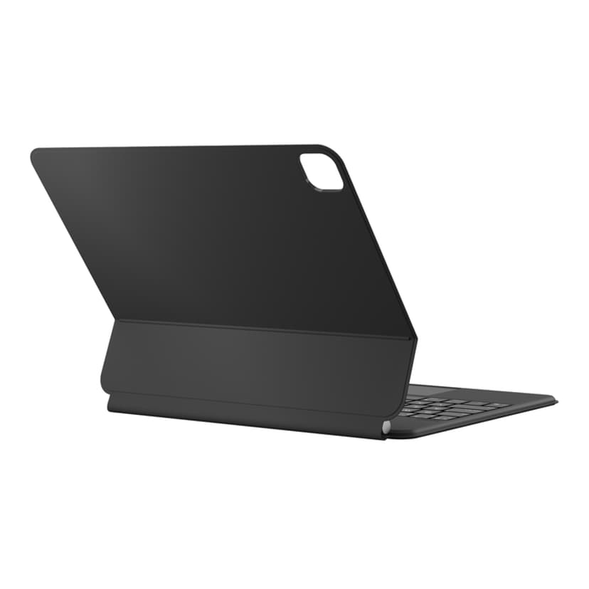 Keyboard Case For iPad Air 13-Inch (M2, 2024) En iPad Pro 12.9 (6th 2022/5th 2021/4th 2020/3th 2018 Gen), Afneembaar Bluetooth-Toetsenbord, Ultradunne Foliobehuizing Met Penhouder,Roze