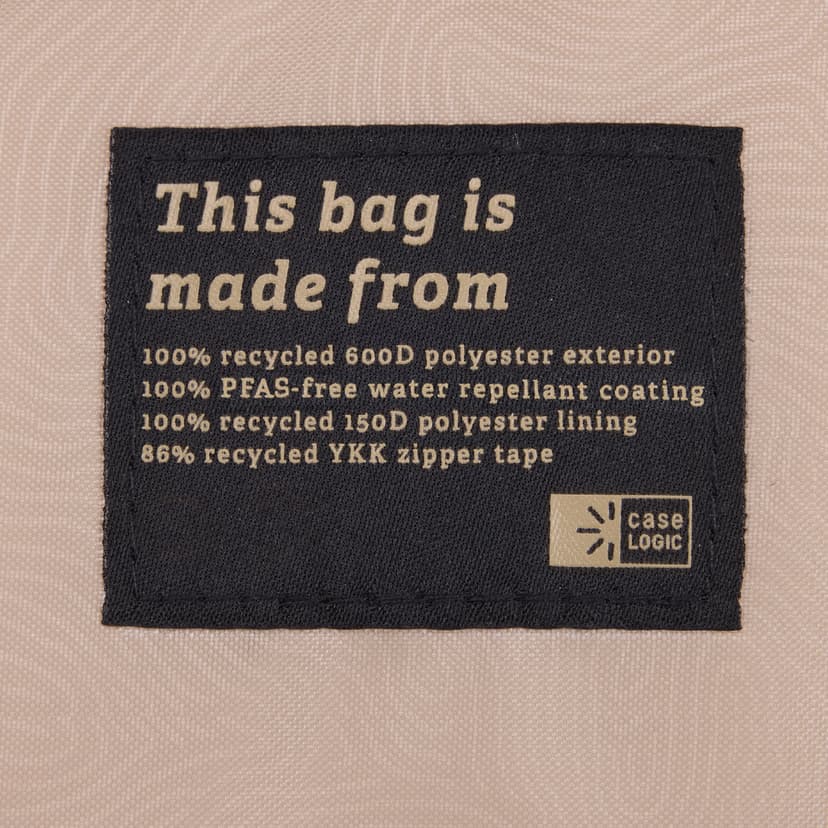 Case Logic Invigo Eco Laptop Sleeve 15.6" 15" Polyester Sort