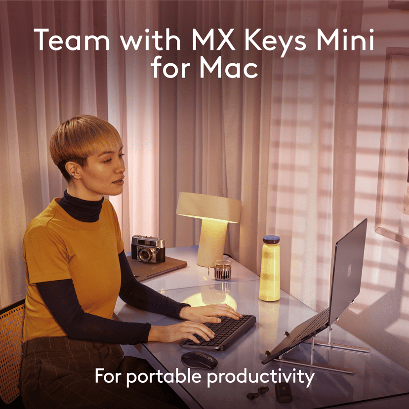 Logitech MX Anywhere 3S for Mac Bluetooth Mus Grå