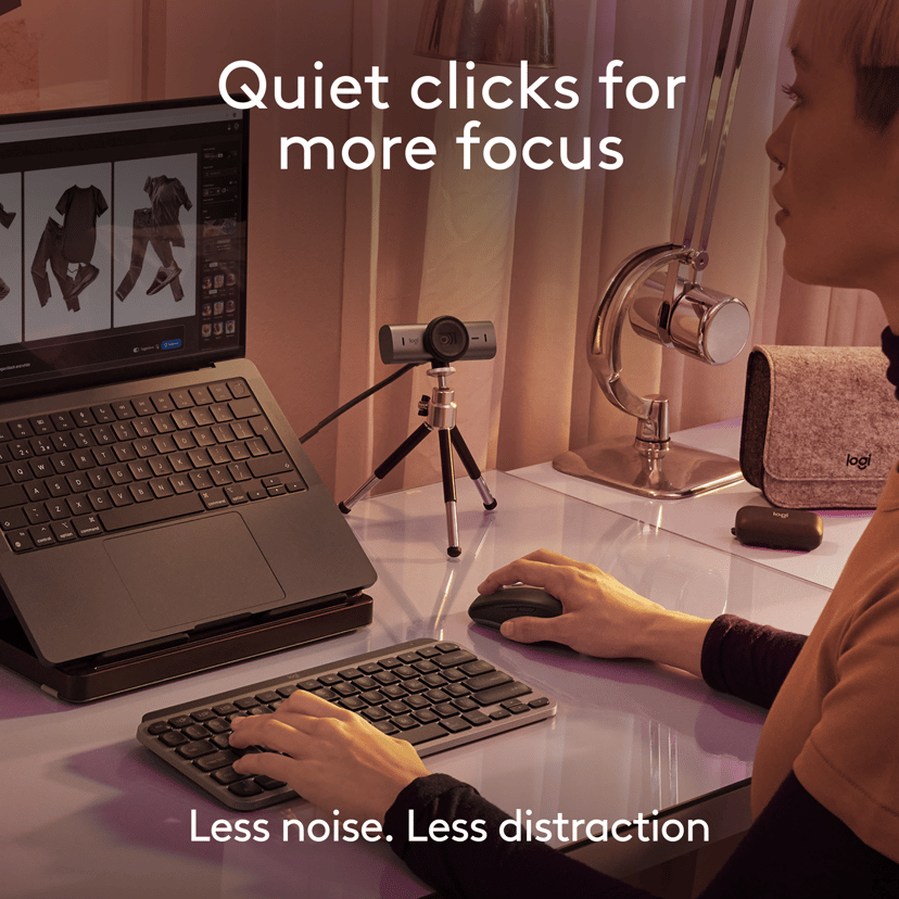Logitech MX Anywhere 3S for Mac Bluetooth Mus Grå
