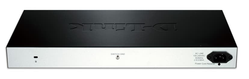 D-Link DES-1210-28P 24-Port FE PoE (193W) Smart Switch + 4GE
