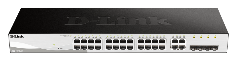 D-Link DGS-1210-28 28-Port Gigabit Smart+ Switch