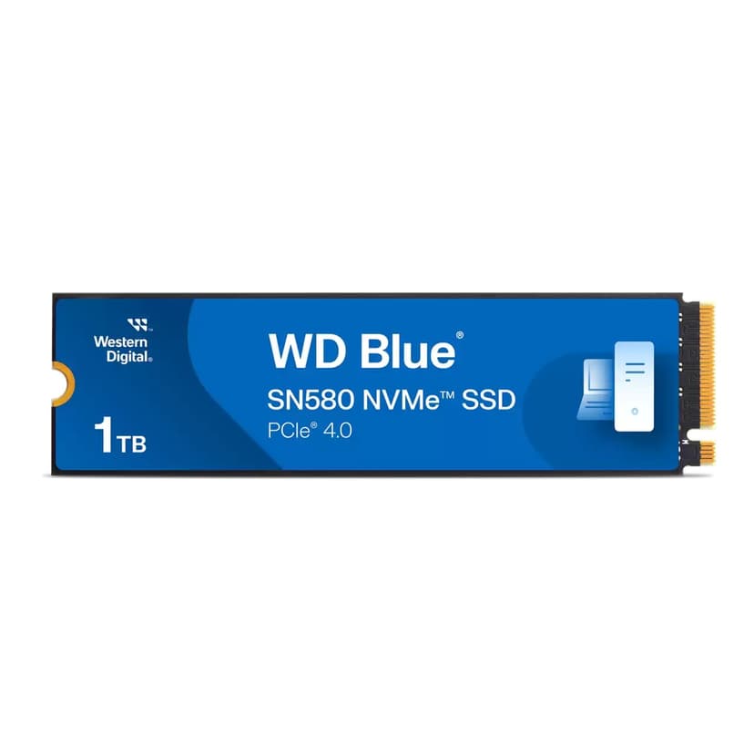 WD Blue SN580 SSD 1TB SSD M.2 PCIe 4.0