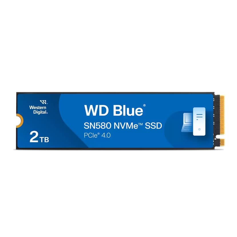 WD Blue SN580 SSD 2TB SSD M.2 PCIe 4.0