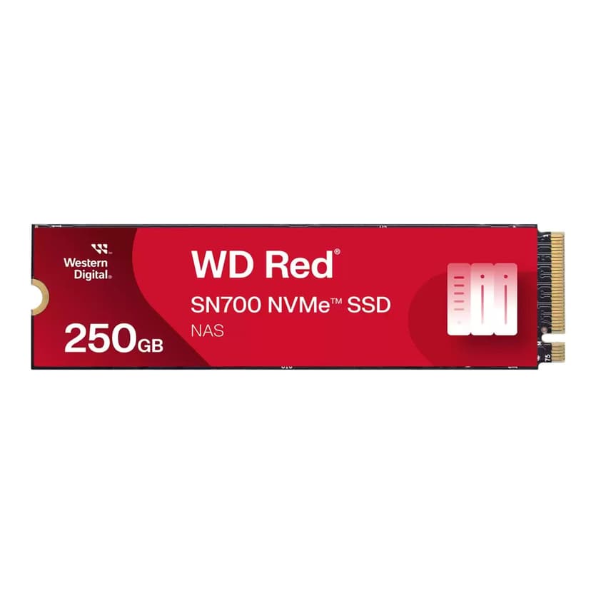SanDisk Red SN700 250GB SSD M.2 PCIe 3.0