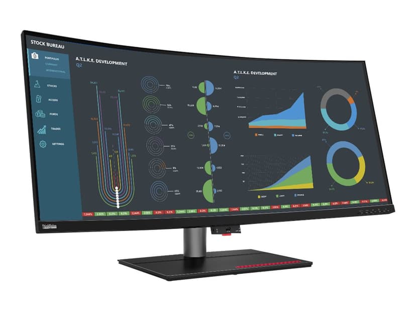 Lenovo ThinkVision P40W-20 Curved WUHD 40" 5120 x 2160pixels IPS 21:9 75Hz