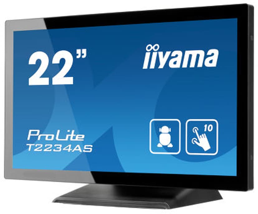 iiyama T2234AS-B1 21.5" 1920 × 1080pixels IPS 16:9 60Hz