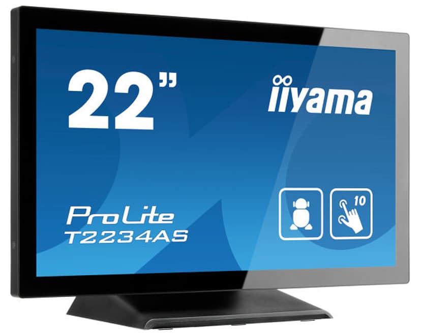iiyama T2234AS-B1 21.5" 1920 × 1080pixels IPS 16:9 60Hz