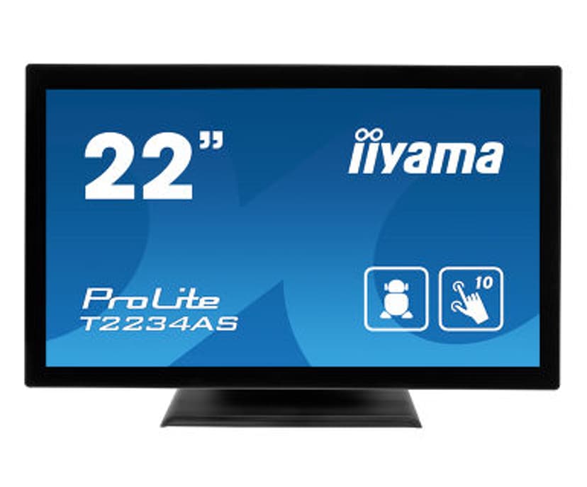 iiyama T2234AS-B1 21.5" 1920 x 1080pixels IPS 16:9 60Hz