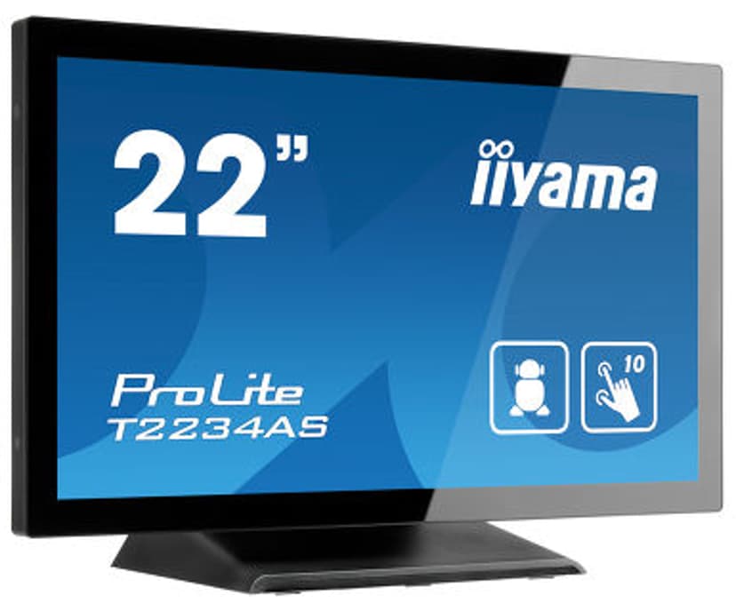 iiyama T2234AS-B1 21.5" 1920 × 1080pixels IPS 16:9 60Hz