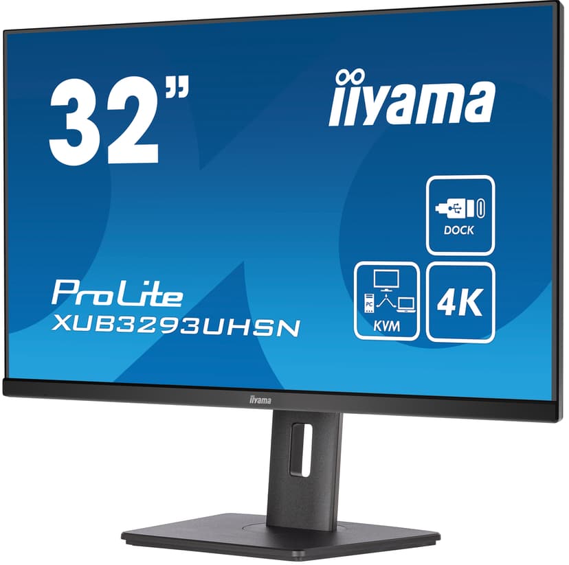 iiyama ProLite XUB3293UHSN-B5 31.5" 3840 x 2160pixels IPS 16:9 60Hz