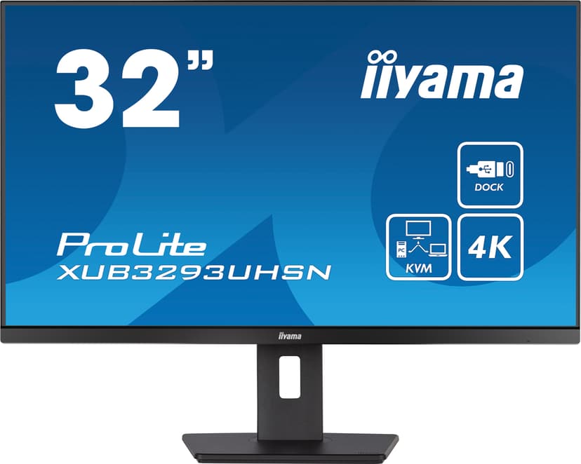 iiyama ProLite XUB3293UHSN-B5 31.5" 3840 x 2160pixels IPS 16:9 60Hz