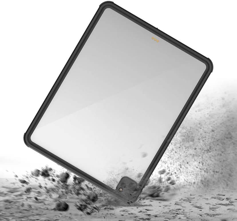 Armor-X Vattentätt, stöt- och dammsäkert fodral iPad Pro 13" (M4), iPad Pro 13" (M5) Svart