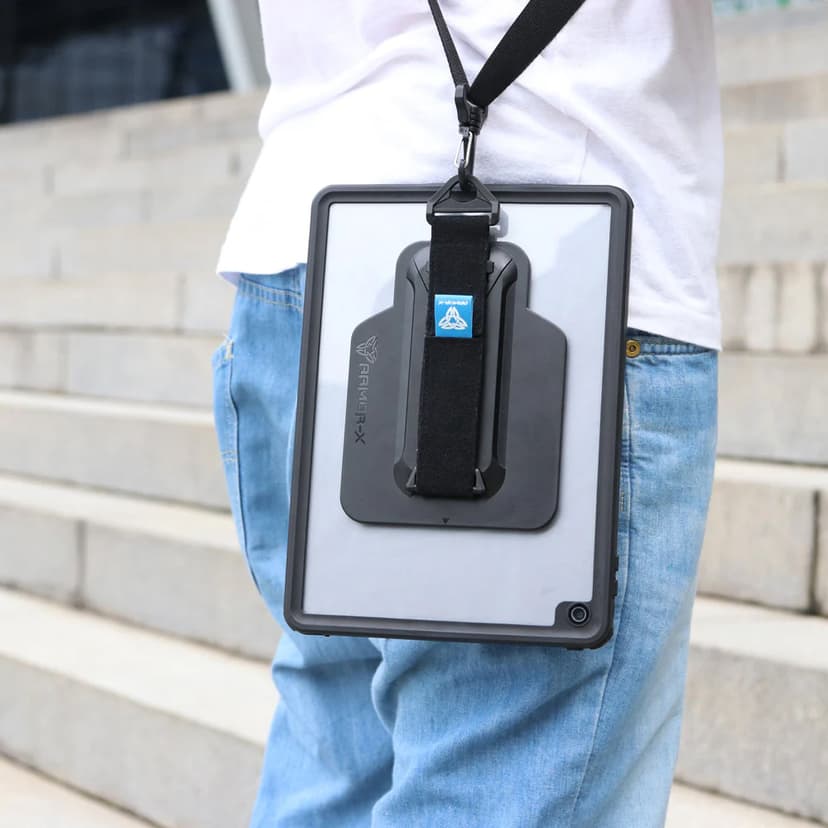 Armor-X Waterproof, Shock & Dust Proof Case With Handstrap & Kickstand iPad Air 11" (2024), iPad Air 11" (2025) Sort