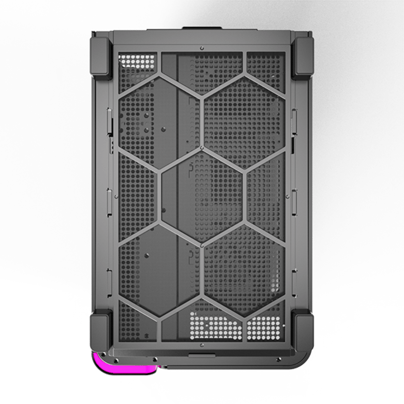 Montech King 95 Curved Glass Midi Tower Sort