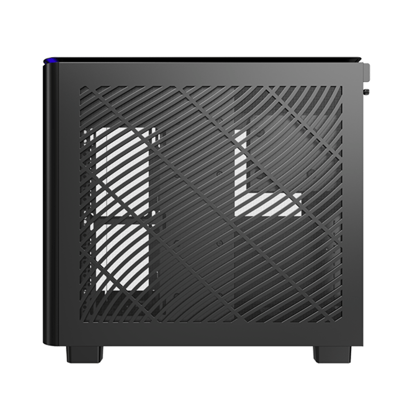 Montech King 95 Curved Glass Midi Tower Sort