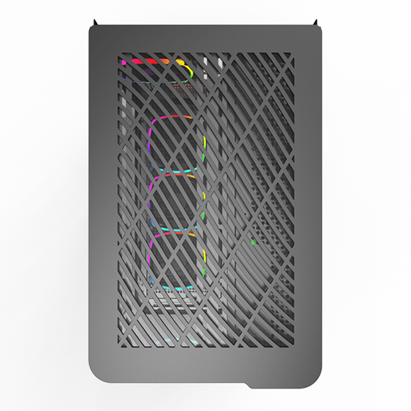 Montech King 95 Pro Curved Glass 6x ARGB +HUB Midi Tower Musta