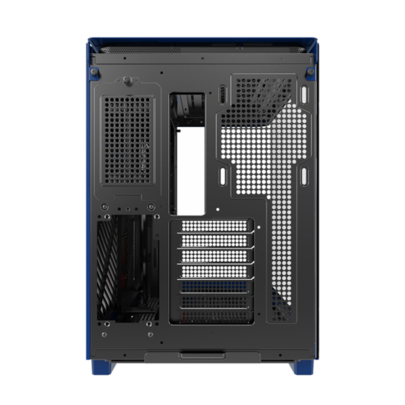Montech King 95 Curved Glass Midi Tower Blå