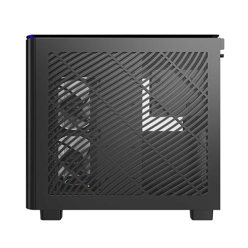Montech King 95 Pro Curved Glass 6x ARGB +HUB Midi Tower Musta
