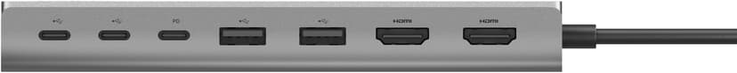 Belkin Universal USB-C 8-in-1 Dual Display Core Hub USB 3.2 Gen 1 (3.1 Gen 1) Type-C