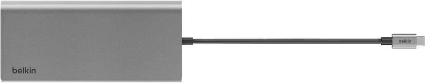Belkin Universal USB-C 8-in-1 Dual Display Core Hub USB 3.2 Gen 1 (3.1 Gen 1) Type-C