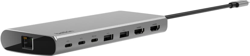 Belkin Universal USB-C 8-in-1 Dual Display Core Hub USB 3.2 Gen 1 (3.1 Gen 1) Type-C