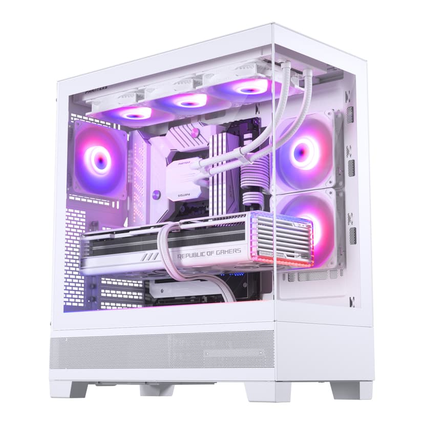 Phanteks XT View Midi Tower Hvid