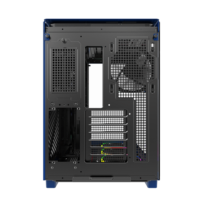 Montech King 95 Pro Curved Glass 6x ARGB +HUB Midi Tower Blå