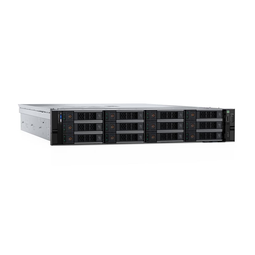 Dell PowerEdge R7615 servrar 480 GB Rack (2U) AMD EPYC 9124 3 GHz 32 GB DDR5-SDRAM 700 W