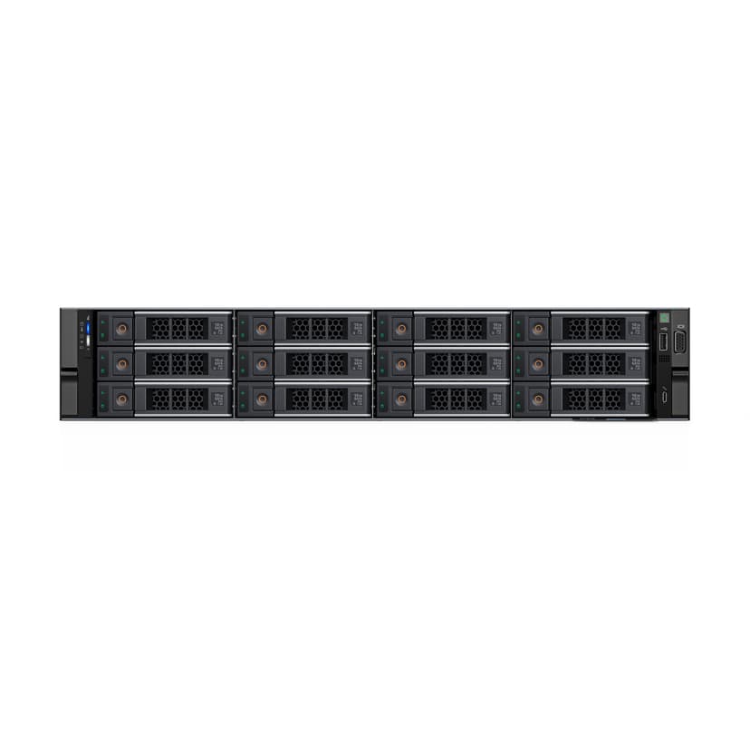 Dell PowerEdge R7615 servrar 480 GB Rack (2U) AMD EPYC 9124 3 GHz 32 GB DDR5-SDRAM 700 W