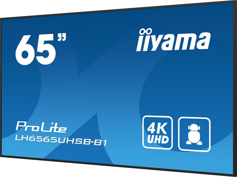 iiyama ProLite LH6575UHS-B1AG 65" UHD IPS 16:9 64.5" IPS 500cd/m² 3840 × 2160pixels