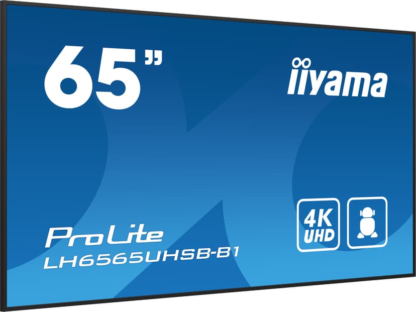 iiyama ProLite LH6575UHS-B1AG 65" UHD IPS 16:9 64.5" IPS 500cd/m² 3840 x 2160pixels