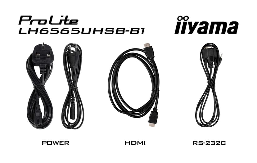 iiyama ProLite LH6575UHS-B1AG 65" UHD IPS 16:9 64.5" IPS 500cd/m² 3840 x 2160pixels