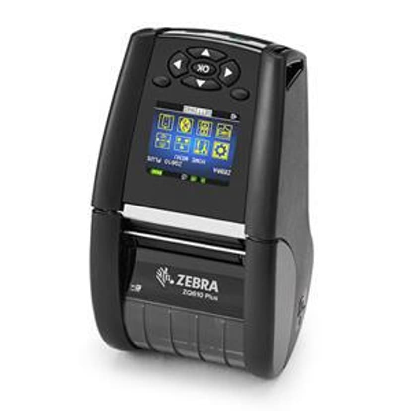 Zebra ZQ610 Plus DT 203 dpi 2" Wi-Fi/BT 4.x Linered