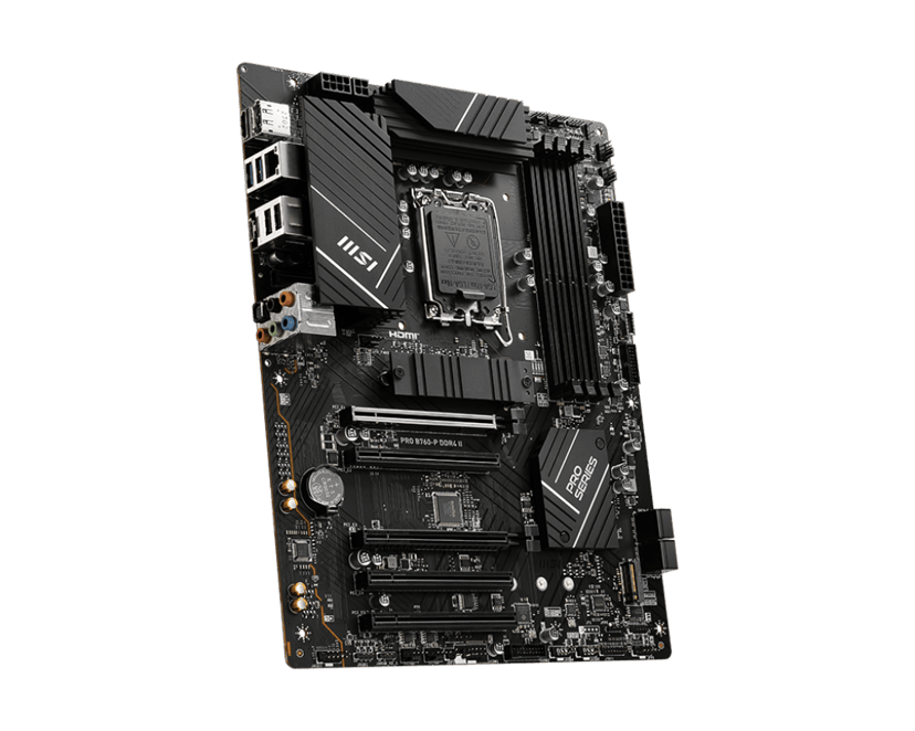MSI Pro B760-P DDR4 II LGA 1700 ATX Emolevyt