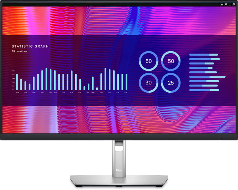 Dell P2723DE 27" 2560 x 1440pixels IPS 16:9 60Hz