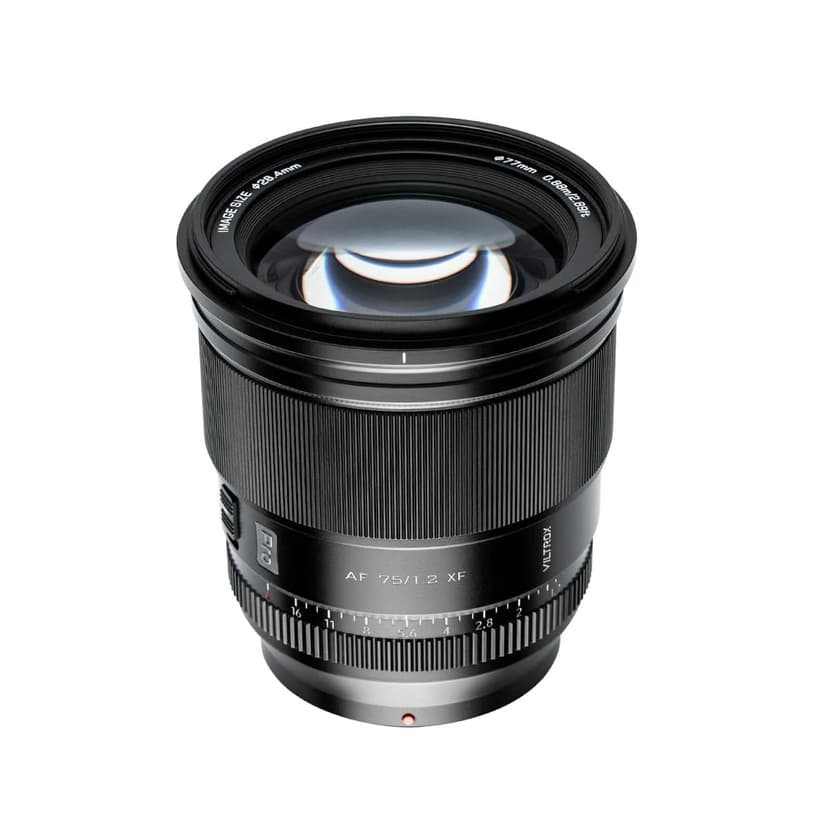 Viltrox AF 75/1.2 XF kameraobjektiv MILC Standardlinse Sort
