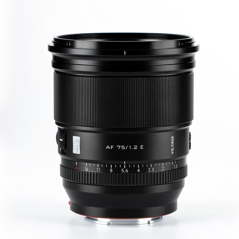 Viltrox AF 75/1.2 E kameraobjektiv MILC Sort