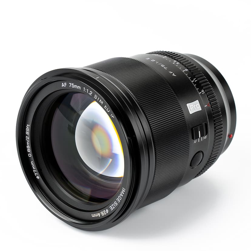 Viltrox AF 75/1.2 E kameran objektiivi MILC musta