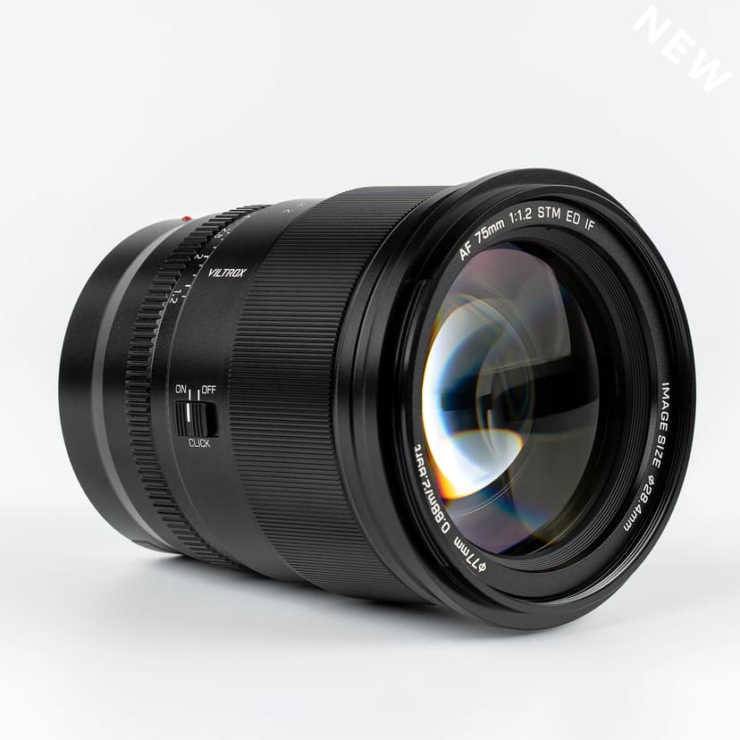 Viltrox AF 75/1.2 E kameran objektiivi MILC musta