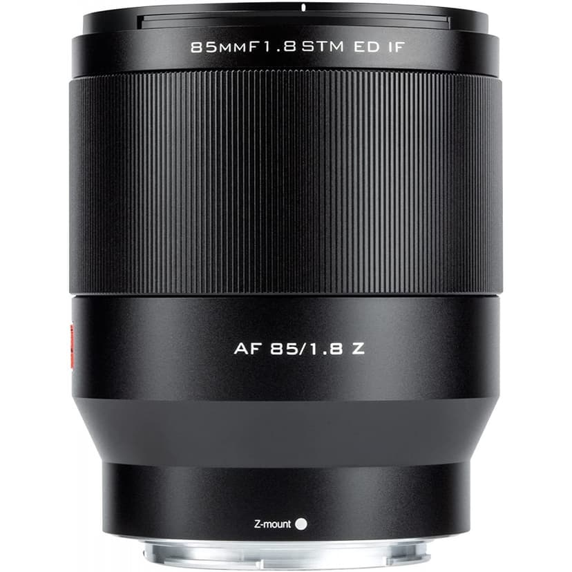 Viltrox AF 85mm f1.8 II FE, Nikon Z MILC/SLR Teleobjektiivi musta