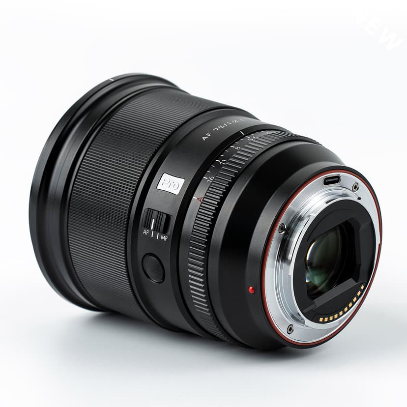 Viltrox AF 75/1.2 E kameraobjektiv MILC Svart