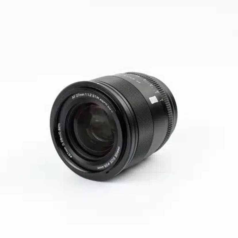 Viltrox AF 27mm F.1.2 Pro, XF-mount MILC / SLR Standardobjektiv Svart