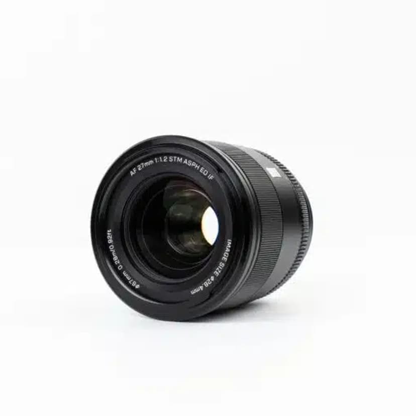 Viltrox AF 27mm F.1.2 Pro, XF-mount MILC / SLR Standardobjektiv Svart