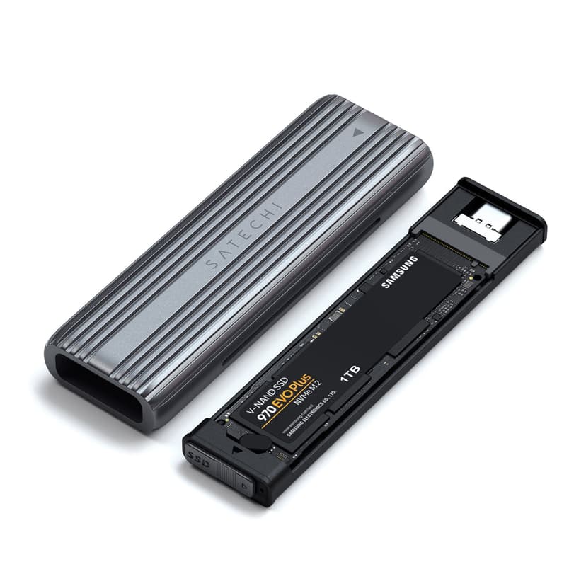 Satechi ST-UCNSEM Hölje för lagringsenheter SSD-inkapsling Grå M.2