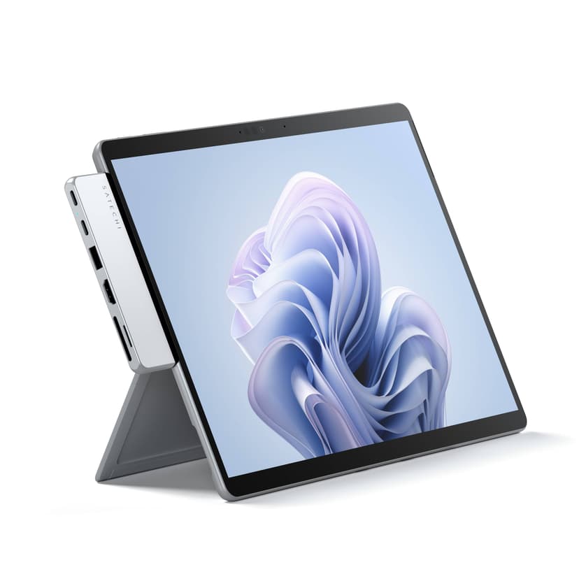 Satechi Dual USB-C Hub for Surface Pro 9 USB 3.2 Gen 2 (3.1 Gen 2) Type-C
