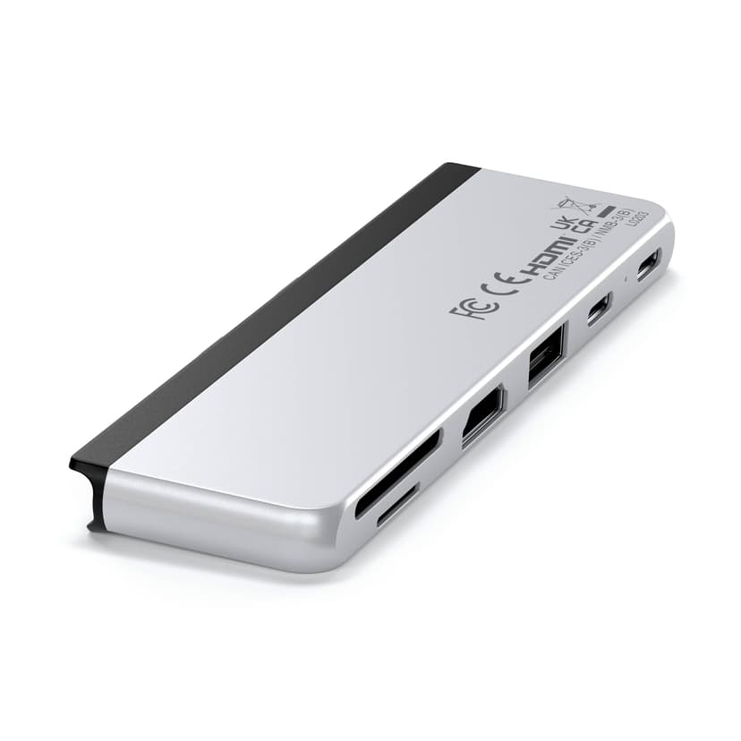 Satechi Dual USB-C Hub for Surface Pro 9 USB 3.2 Gen 2 (3.1 Gen 2) Type-C