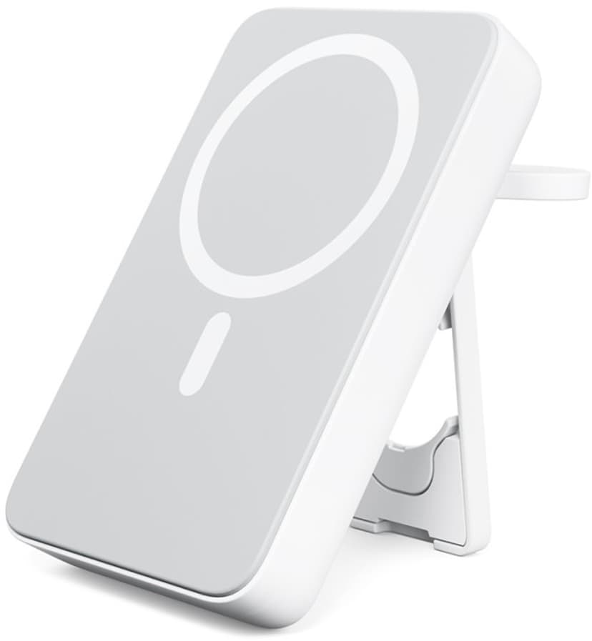 Alogic 4-i-1 Magsafe Wireless Powerbank 10000mAh Hvit, Sølv